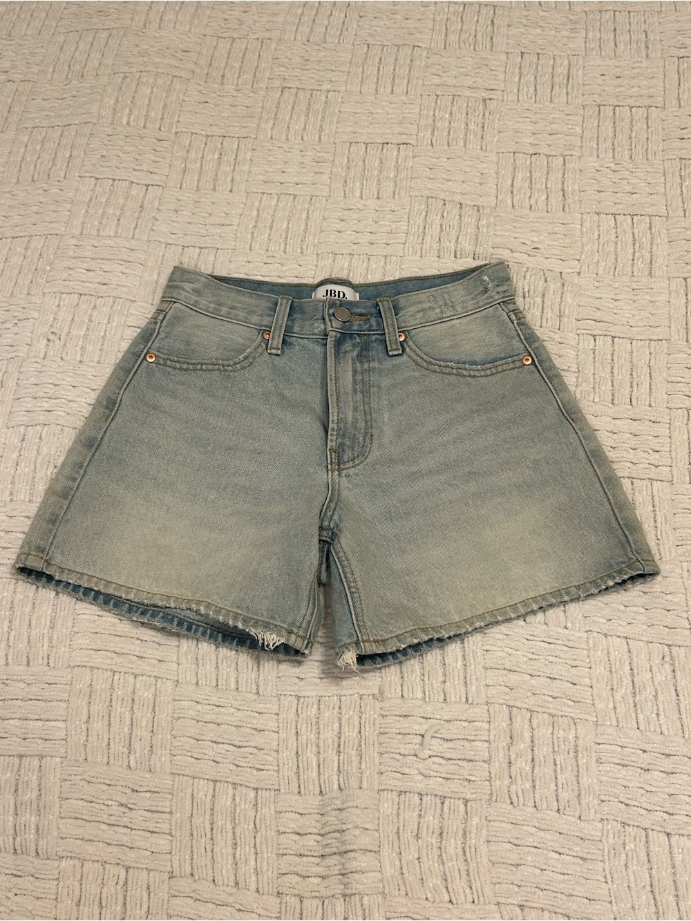JBD Light Blue Denim Shorts, Women